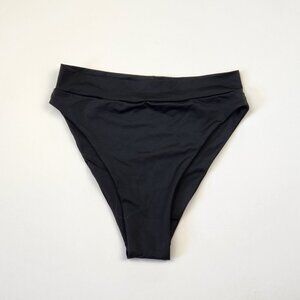 Novah Swimwear Black High Cut Bikini Bottoms sz S